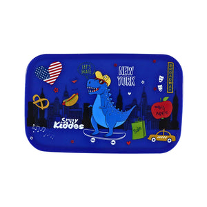 Smily Kiddos Small Brunch Stainless Steel Lunch Box - Dino Theme