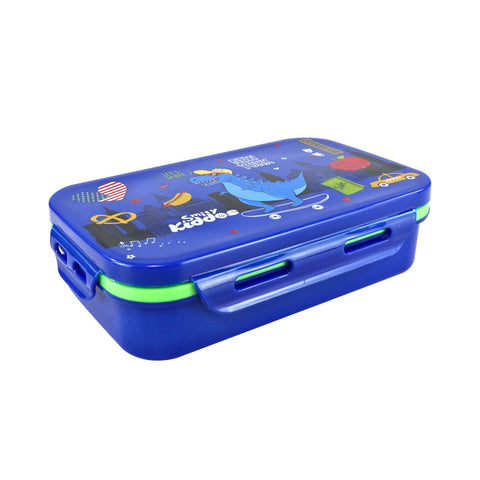 Image of Smily Kiddos Small Brunch Stainless Steel Lunch Box - Dino Theme