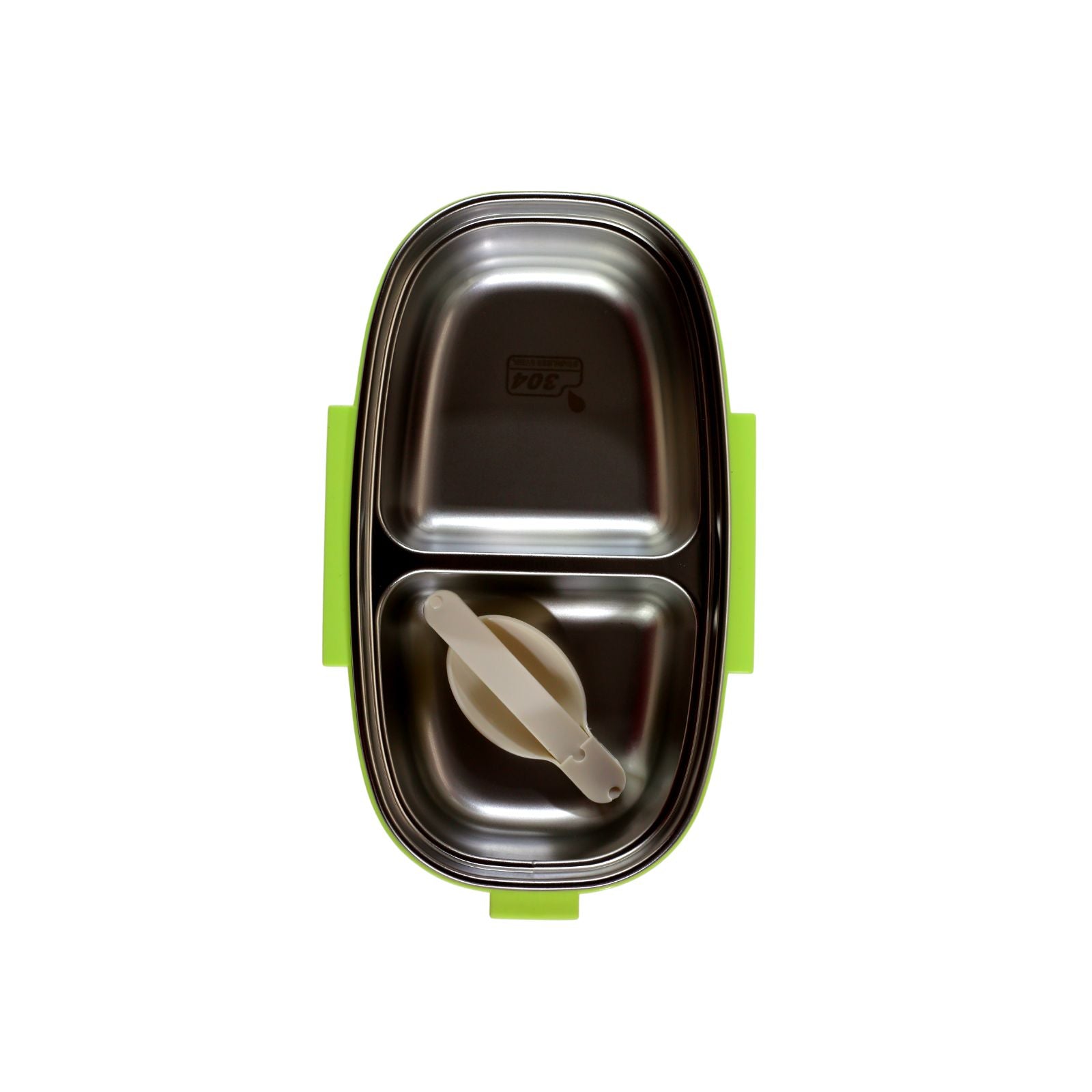 Smily kiddos Stainless Steel Lunch Box Small Holiday Shark Theme - Green 3+ years