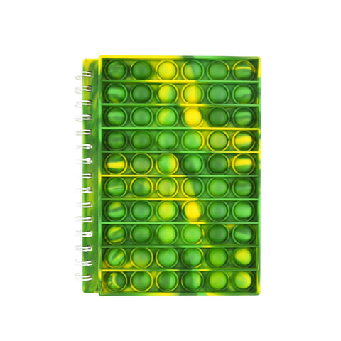 Image of Smily Kiddos Pop IT spiral Note book - Green