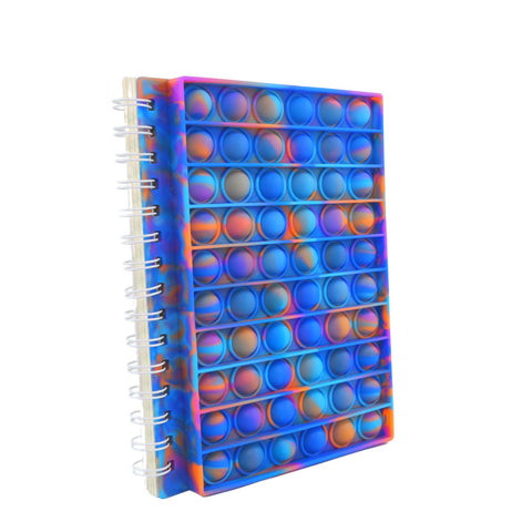 Image of Smily Kiddos Pop IT spiral Note book - Blue
