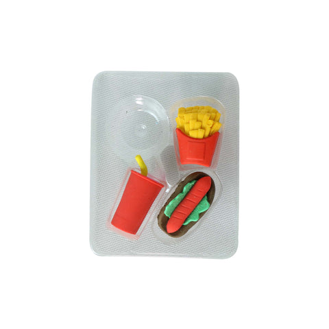 Image of Smily kiddos Fancy Eraser Fast Food Theme 