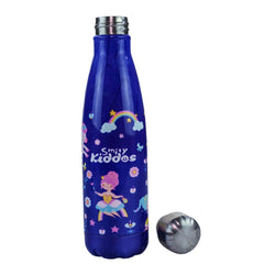 Smily Kiddos Steel Water Bottle Violet  - Unicorn Theme