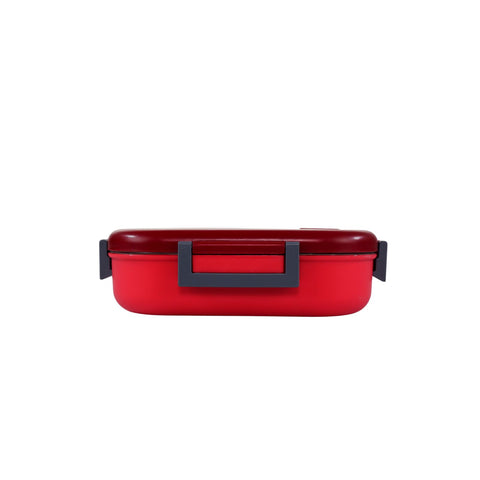 Image of Smily kiddos Stainless Steel Pan Cake Theme Lunch Box - Purple  3+ years