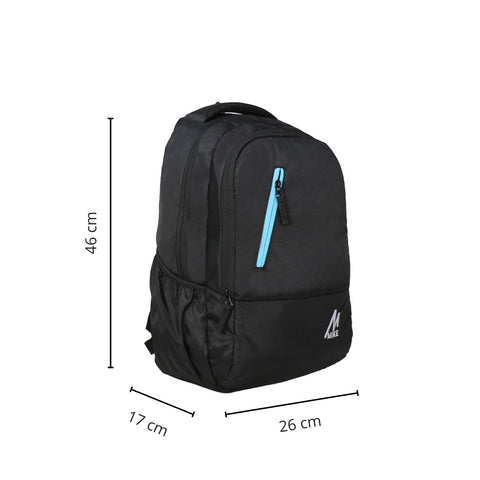 Image of Mike Unisex Laptop Backpack - Black