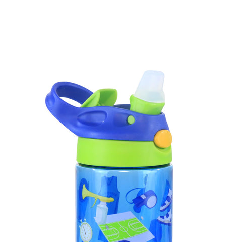 Image of Smily kiddos Sipper Bottle 750 ml - Basket Ball Theme Blue