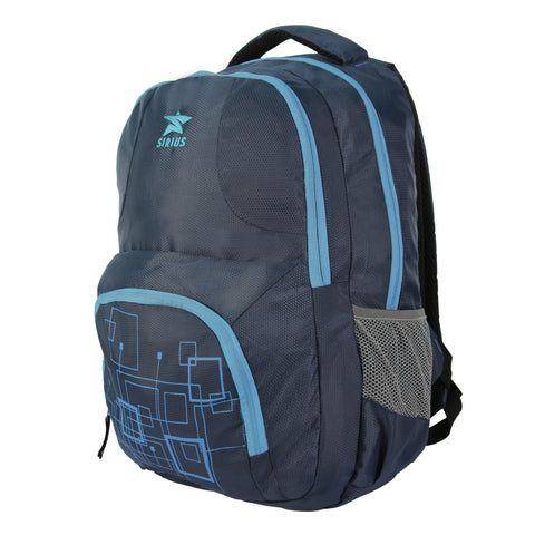 Image of Sirius Laptop LTP 02 Backpack BLUE & BLACK