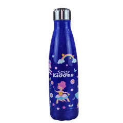 Smily Kiddos Steel Water Bottle Violet  - Unicorn Theme