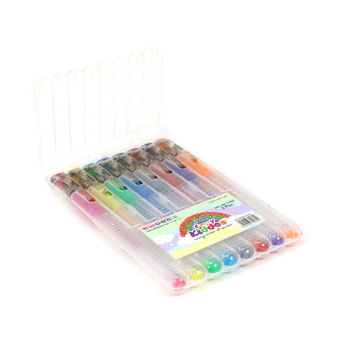 Image of Smily Gel Pens - (Set of 8 )