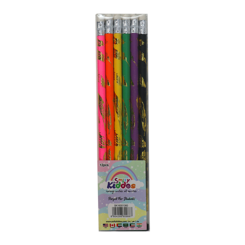 Image of Smily HB Pencils Set For Girls -  (Set of 12 Pencils)
