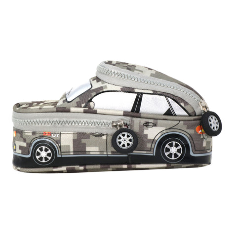 Image of Car Pencil Pouch - Grey