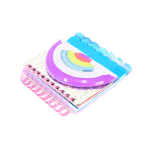 Image of Fancy Rainbow Note book