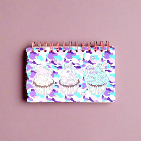 Image of Unicorn Spiral Note Book