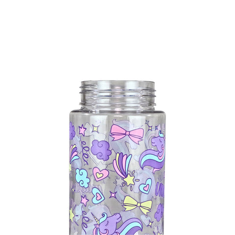 Image of Smily kiddos Sipper Bottle 750 ml - Unicorn Theme | Sea Green