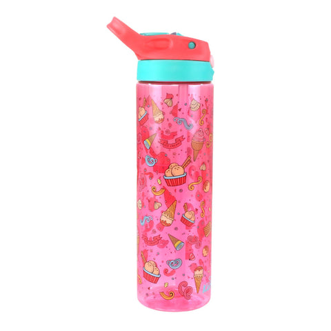 Image of Smily kiddos Sipper bottle 750 ml - Ice Cream Theme Pink