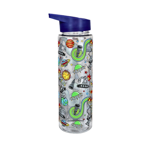 Image of Smily kiddos Sipper Bottle 750 ml - Space Theme | Blue
