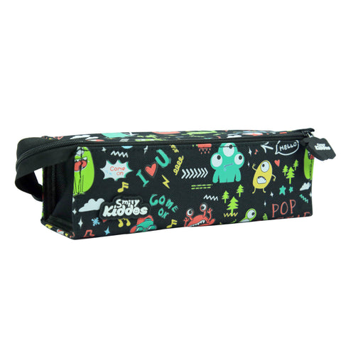 Image of Smily Tray Pencil Case Black