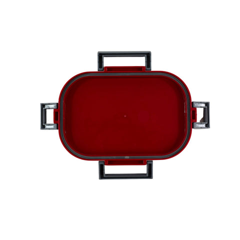 Image of Smily kiddos Stainless Steel Pan Cake Theme Lunch Box - Purple  3+ years