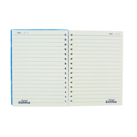 Image of Smily Kiddos Pop IT spiral Note book - Light Blue