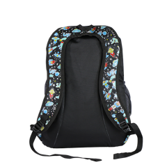 Smily Kiddos Baby Bag with Pouch - Space Theme