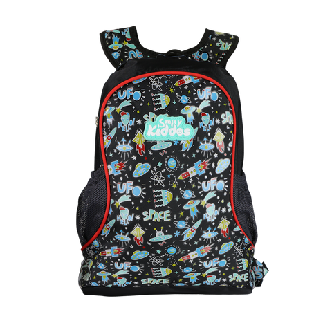 Image of Smily Kiddos Baby Bag with Pouch - Space Theme