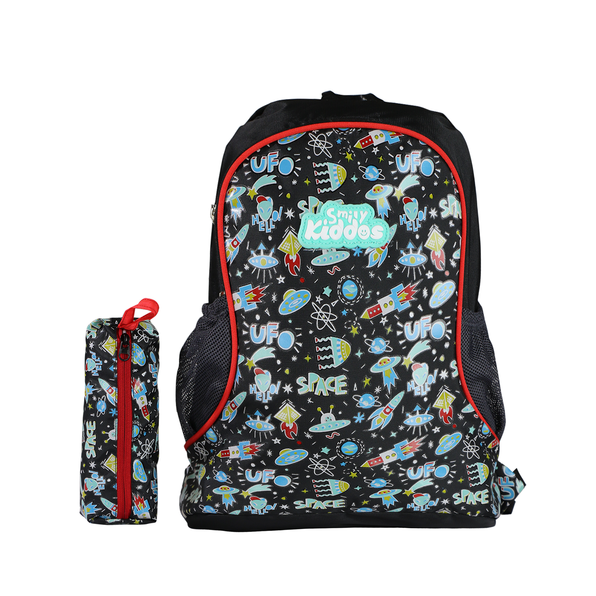 Smily Kiddos Baby Bag with Pouch - Space Theme