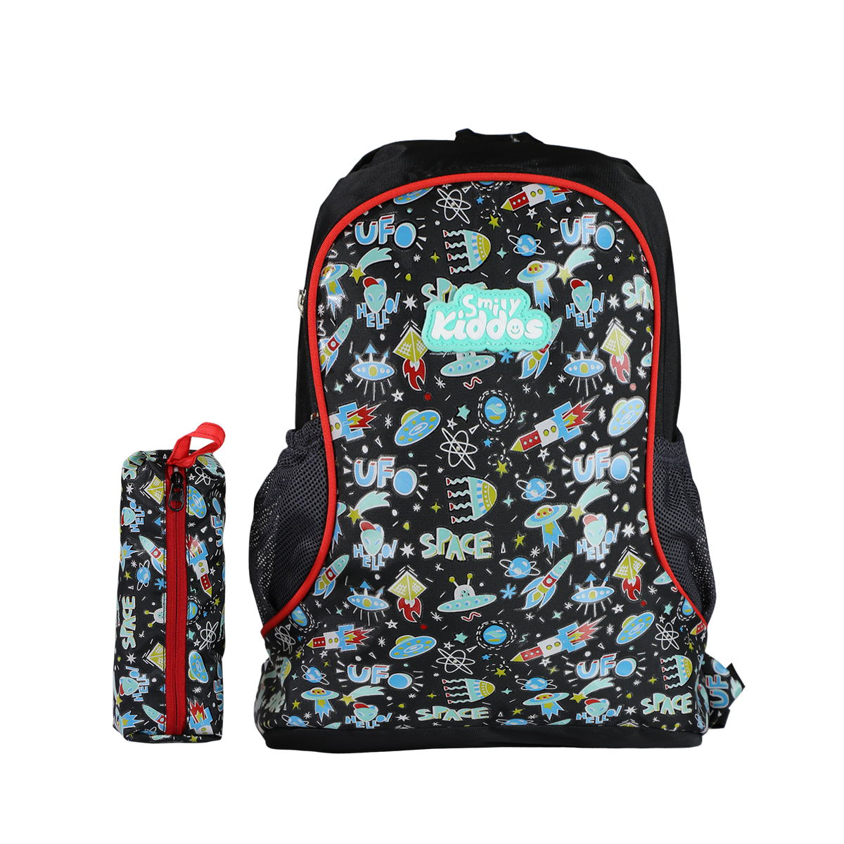 Smily Kiddos Baby Bag with Pouch - Space Theme