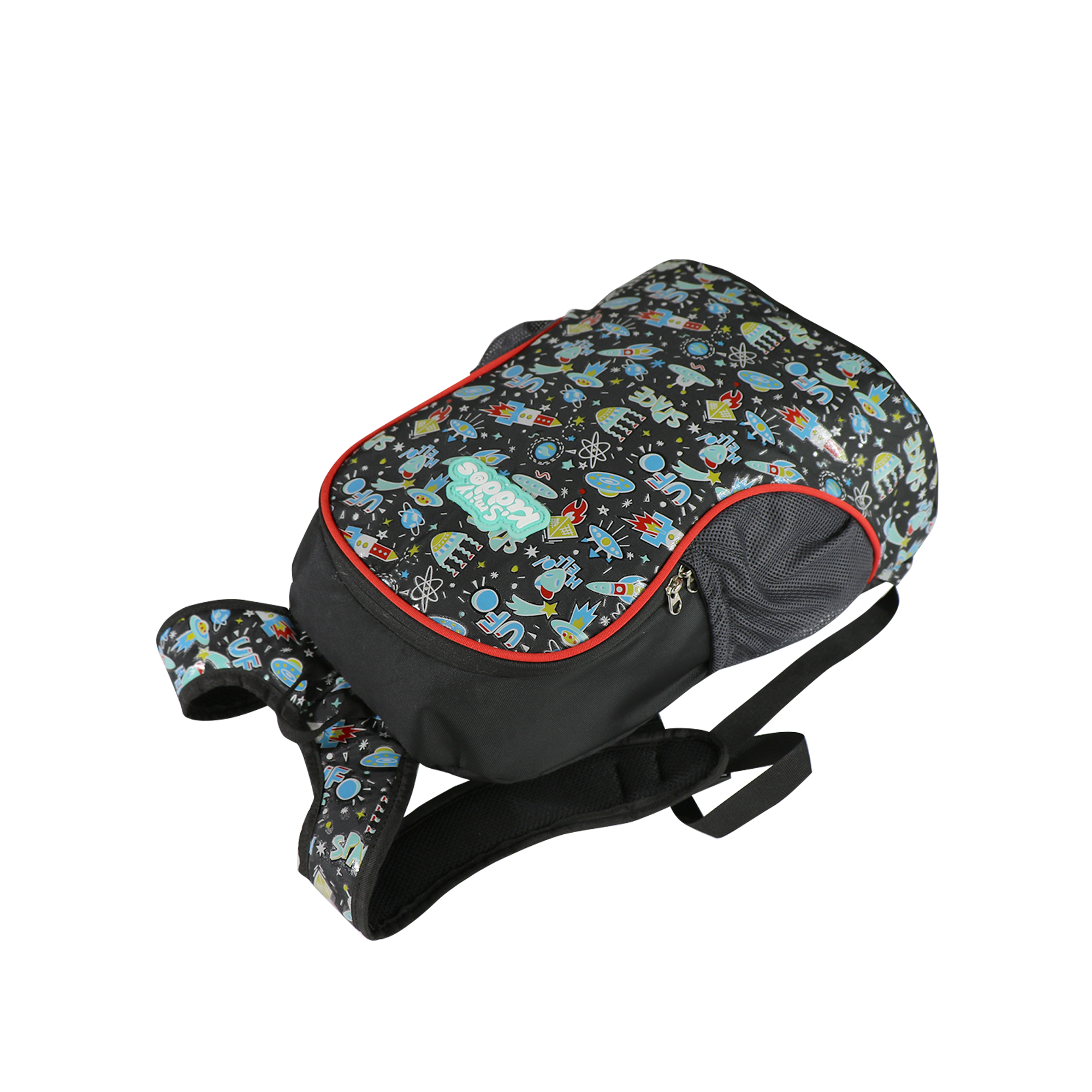 Smily Kiddos Baby Bag with Pouch - Space Theme