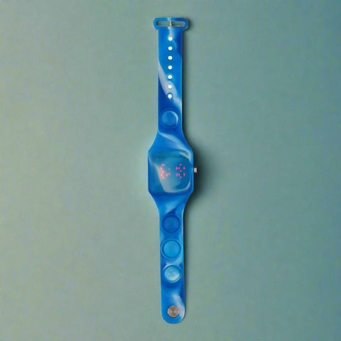 Image of Smily Kiddos Fancy Digital watch- Blue