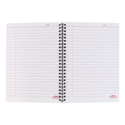 Image of Smily Kiddos  A5 Lined Notebook Dino Theme Blue
