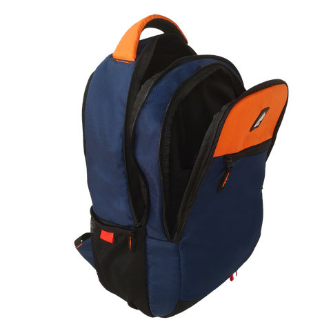 Image of Mike College Backpack - Orange & Blue