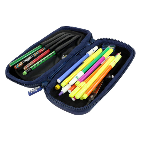 Image of Smily Kiddos Small Pencil case - Dino Blue