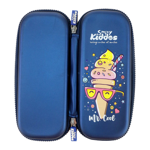 Image of Smily Kiddos Small Pencil case - Ice Cream Blue