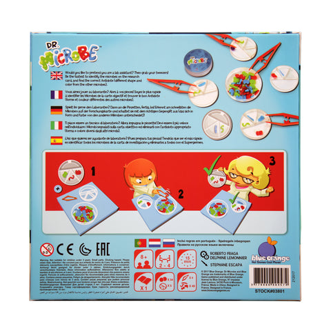 Image of Board Games Combo ( Dr Microbe, Rings Up, Fast Flip )