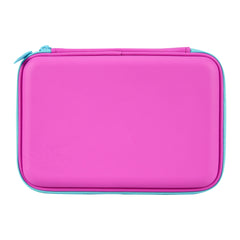 Smily Single Compartment Pencil Case Pink