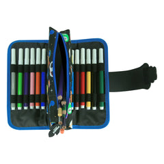 Smily Kiddos Fancy Strap Pencil Case Black