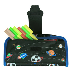 Smily Kiddos Fancy Strap Pencil Case Black
