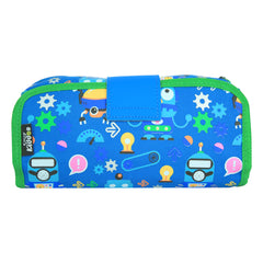 Smily Kiddos Fancy Strap Pencil Case Blue