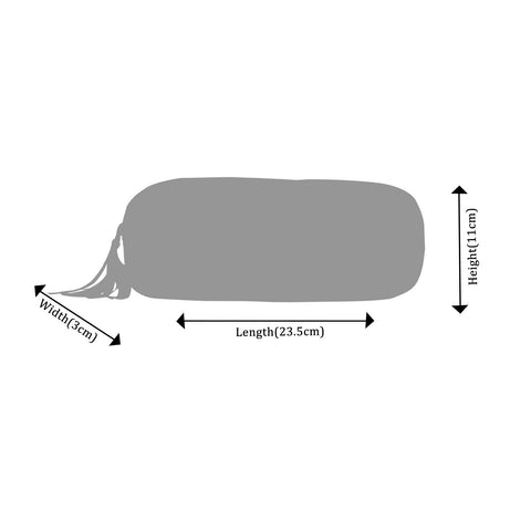 Image of Fancy Transparent Pencil Case Light Blue