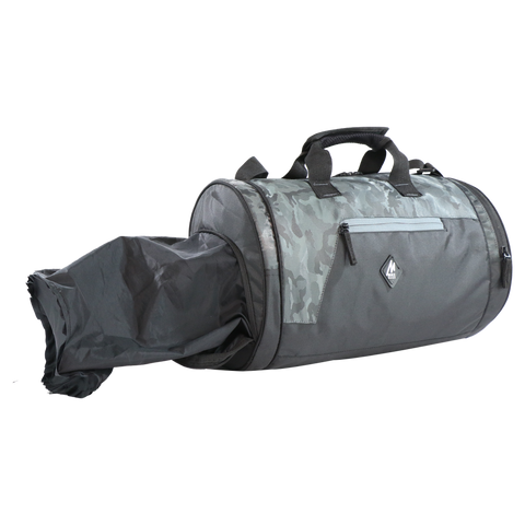 Image of Mike Dual Tone Pro Gym Bag with shoe Compartment - Grey