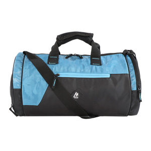 Mike Dual Tone Pro Gym Bag with shoe Compartment - Teal Blue