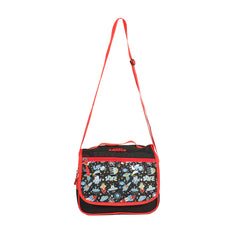 Smily Space theme combo-backpack, sling bag, messenger bag, lunch bag and pouch