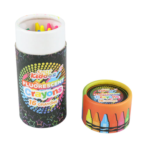 Image of Smily Kiddos (Pack of 2) Glitter crayon and Neon Crayon