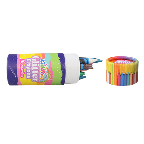 Image of Smily Kiddos (Pack of 2) Glitter crayon and Neon Crayon