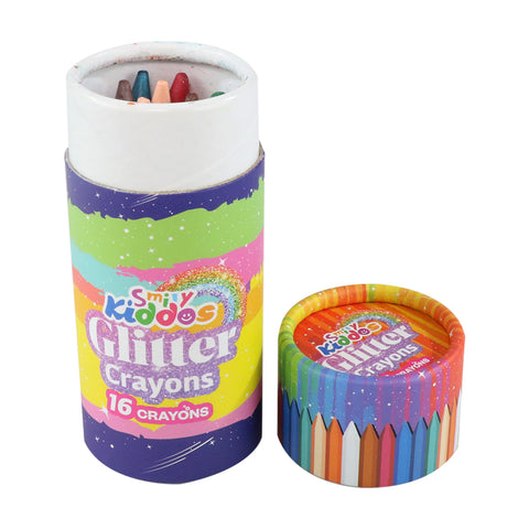 Smily Kiddos (Pack of 2) Glitter crayon and Neon Crayon