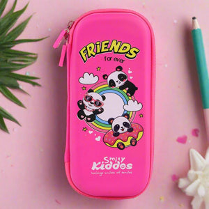 Smily Kiddos Small Pencil case - panda pink