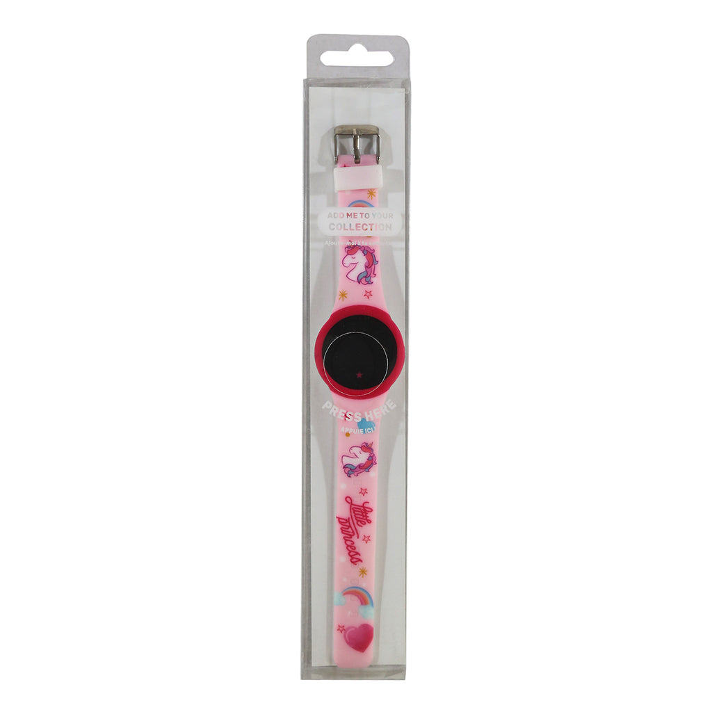 Smily Kiddos Fancy Digital watch- Pink