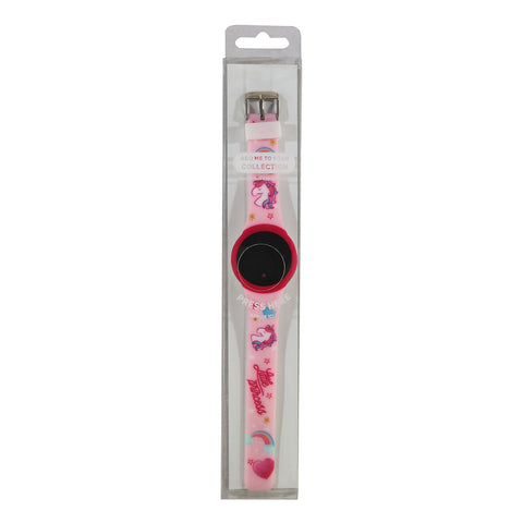 Image of Smily Kiddos Fancy Digital watch- Pink