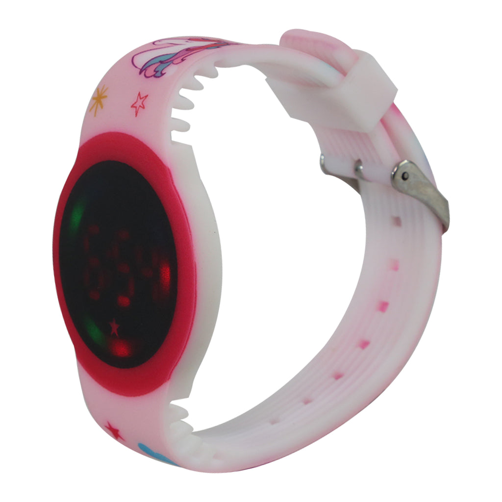 Smily Kiddos Fancy Digital watch- Pink