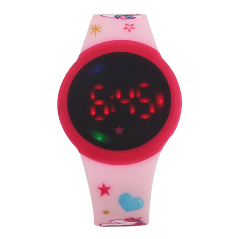 Image of Smily Kiddos Fancy Digital watch- Pink